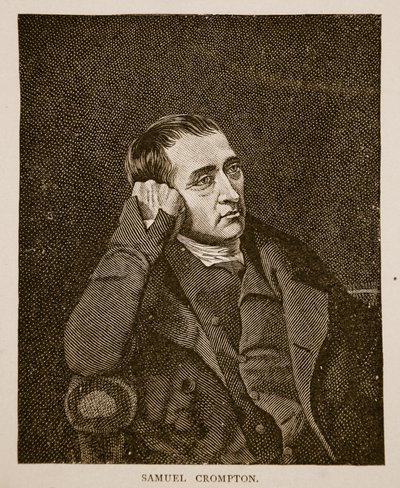 Samuel Crompton, engraved by C. Turner by Charles Allingham